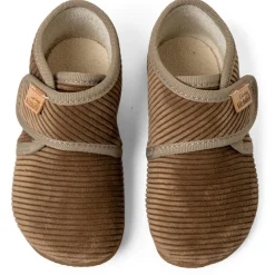 Living Kitzbu00fchel Living Kitzbühel - Kid's Cord Klettschuh - Hausschuhe^Kinder Hüttenschuhe