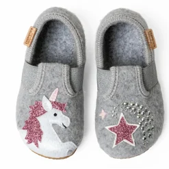 Discount Living Kitzbühel - Kid's Einhornzauber Elastik-Slipper - Hausschuhe Kinder Hüttenschuhe