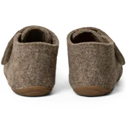 Living Kitzbu00fchel Living Kitzbühel - Kid's Franzi Filz Klettschuh - Hausschuhe^Kinder Hüttenschuhe