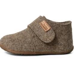 Living Kitzbu00fchel Living Kitzbühel - Kid's Franzi Filz Klettschuh - Hausschuhe^Kinder Hüttenschuhe