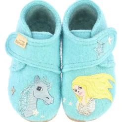 Living Kitzbühel - Kid's Schneeprinzessin Klettschuh - Hausschuhe><noscript><img width=