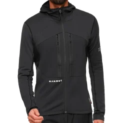 Outlet - Eiger Nordwand Advanced Midlayer Hooded Jacket - Fleecejacke Hochtourenbekleidung|Jacken