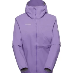 Sale - Women's Ducan Light Hardshell Hooded Jacket - Regenjacke Laufbekleidung|Wanderbekleidung