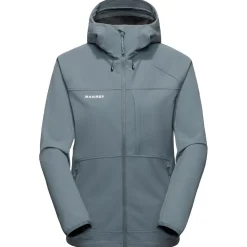 Mammut - Women's Ultimate Comfort Softshell Hooded Jacket - Softshelljacke^ Wanderbekleidung|Jacken