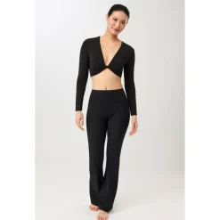 - Women's Flared & Ribbed Pants - Trainingshose>Mandala New