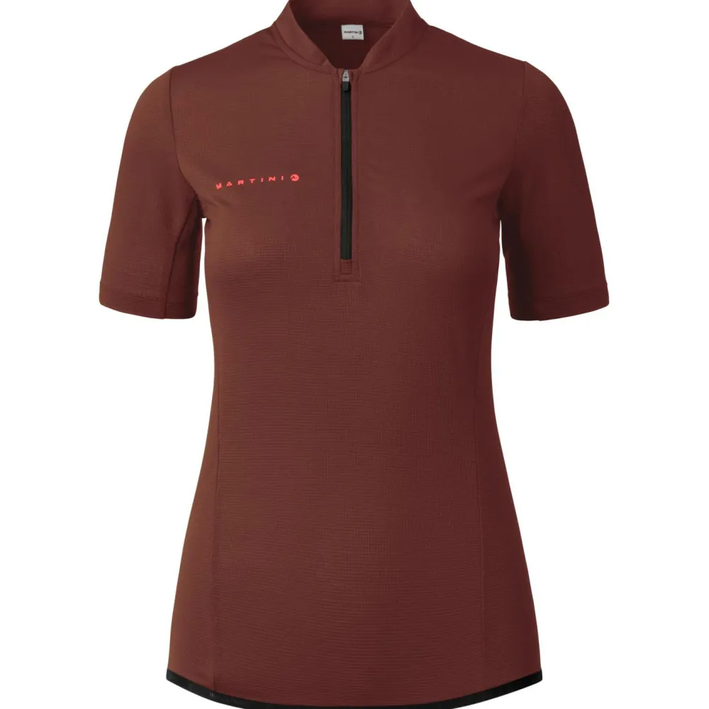 - Women's Flowtrail Halfzip Shirt - Radtrikot>Martini Best