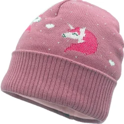 - Girl-Mütze Einhorn mit Umschlag und Futter - Mütze><noscript><img width=