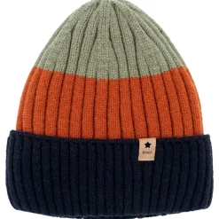 maximo - Kid's Beanie mit Streifen - Mütze