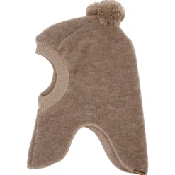 maximo - Kid's Mini-Schlupfmütze mit Wollfleece und Pompons - Sturmhaube^ Kopfbedeckungen|Alltagsbekleidung