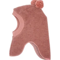 maximo - Kid's Mini-Schlupfmütze mit Wollfleece und Pompons - Sturmhaube^ Kopfbedeckungen|Alltagsbekleidung