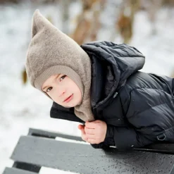 - Kid's Mini-Schlupfmütze mit Wollfleece - Sturmhaube><noscript><img width=