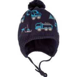 Clearance - Mini Boy's Mütze mit Pompon und Band - Mütze Kopfbedeckungen|Alltagsbekleidung