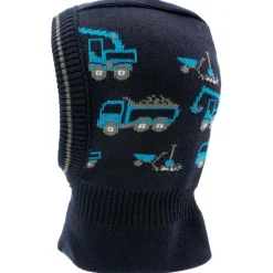 maximo - Mini Boy's Schlupfmütze Baufahrzeuge - Sturmhaube