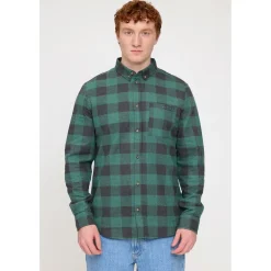 Mazine - Checked Flannel Shirt - Hemd