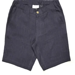 Mazine - Regular Linen Shorts - Shorts