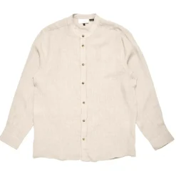 Mazine - Stand Collar Linen Shirt - Hemd^ Shirts, Hemden & Longsleeves|Alltagsbekleidung