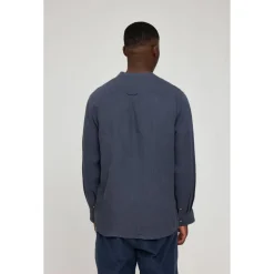 Mazine - Stand Collar Linen Shirt - Hemd^ Shirts, Hemden & Longsleeves|Alltagsbekleidung