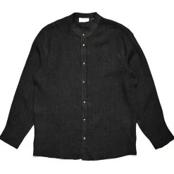Mazine - Stand Collar Linen Shirt - Hemd^ Shirts, Hemden & Longsleeves|Alltagsbekleidung