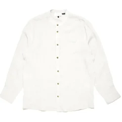 Mazine - Stand Collar Linen Shirt - Hemd^ Shirts, Hemden & Longsleeves|Alltagsbekleidung