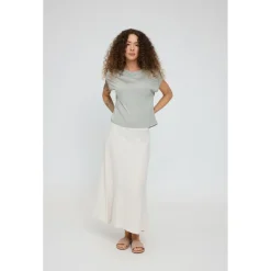 Mazine - Women's Cropped T Loose Fit - T-Shirt