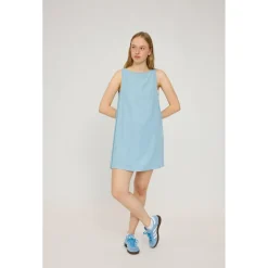 Best - Women's Denim Mini-Dress - Kleid Alltagsbekleidung