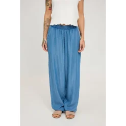 - Women's Denim Parachute Pants - Freizeithose>Mazine Clearance