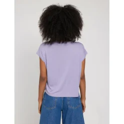 Mazine - Women's Ecovero Viscose Cropped T-Shirt - T-Shirt^ Alltagsbekleidung|T-Shirts