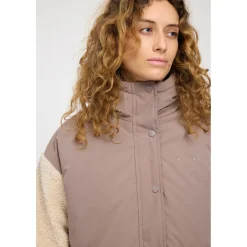 - Women's Fabric Blocking Jacket - Winterjacke><noscript><img width=