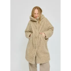 - Women's Faux-Fur Coat - Mantel>Mazine Clearance