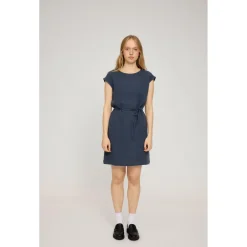 Best - Women's Linen Mini Dress - Kleid Alltagsbekleidung