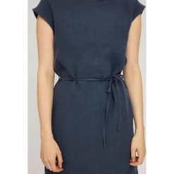 Best - Women's Linen Mini Dress - Kleid Alltagsbekleidung