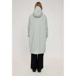 Mazine - Women's Oversized Rain Coat Recycled Fabric - Mantel