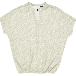 - Women's Printed V-Neck Blouse - Bluse>Mazine Outlet