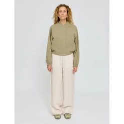 - Women's Short Cotton Bomber - Freizeitjacke><noscript><img width=