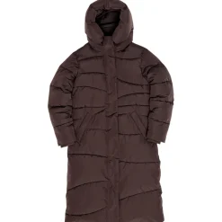 - Women's Waves Quilt Puffer Coat - Mantel><noscript><img width=