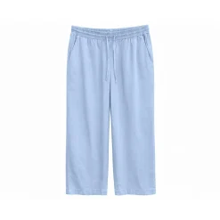 - Women's Wide Leg Tencel Elastic - Freizeithose>Mazine New