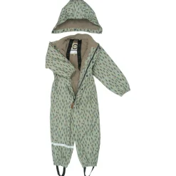 Mikk-Line - Kid's PU AOP Rain Suit with Fleece - Overall