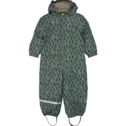 Mikk-Line - Kid's Snow Suit AOP - Overall^ Skibekleidung