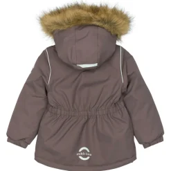 Kinder Mikk-Line - Kid's Winter Jacket Waist Solid with Fake Fur - Winterjacke