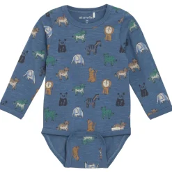 Kinder Minymo - Kid's Body L/S AOP - Alltagsunterwäsche