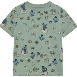 Minymo - Kid's Nightset S/S AOP 134261 - Alltagsunterwäsche^Kinder Alltagsbekleidung|Unterwäsche
