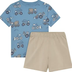 - Kid's Nightset S/S AOP 134263 - Alltagsunterwäsche>Minymo Best