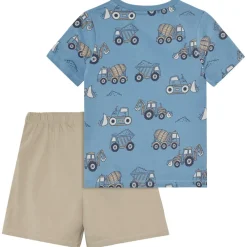 - Kid's Nightset S/S AOP 134263 - Alltagsunterwäsche>Minymo Best