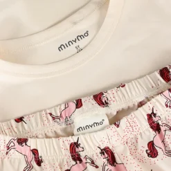 Kinder Minymo - Kid's Pyjamas L/S Set AOP 124271 - Alltagsunterwäsche