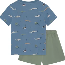 - Kid's T-Shirt+Short Set AOP 134357 - Overall Kinder Unterwäsche|Alltagsbekleidung