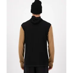 Mons Royale - Yotei Merino Powder Hood L/S - Merinoshirt^ Trekkingbekleidung|Wanderbekleidung