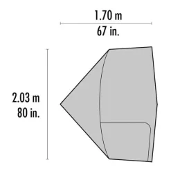 Hot - Gear Shed V2 - Zelterweiterung Trekkingausrüstung|Trekkingzelte