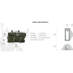MSR - Hubba Hubba Bikepack 1 - 1-Personen Zelt^ Trekkingzelte|Trekkingausrüstung