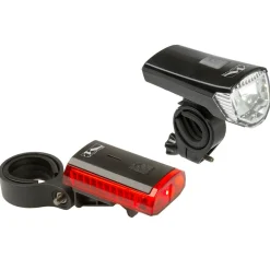 M-Wave - Atlas K 11 USB Set - Fahrradlampen-Set