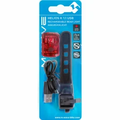 M-Wave - Helios K 1.1 USB SL Rücklicht^ Fahrradzubehör|Fahrradlampen